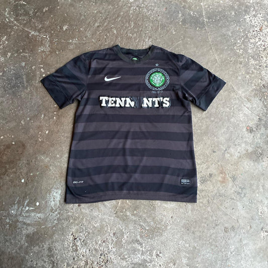 Black & Grey Celtic 2012/13 Nike Away Kit - M