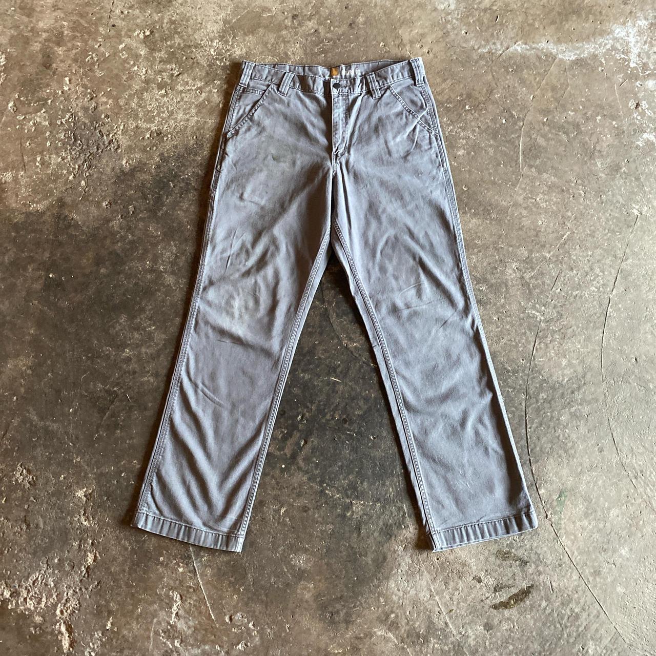 Grey Carhartt Carpenter Pants - W34