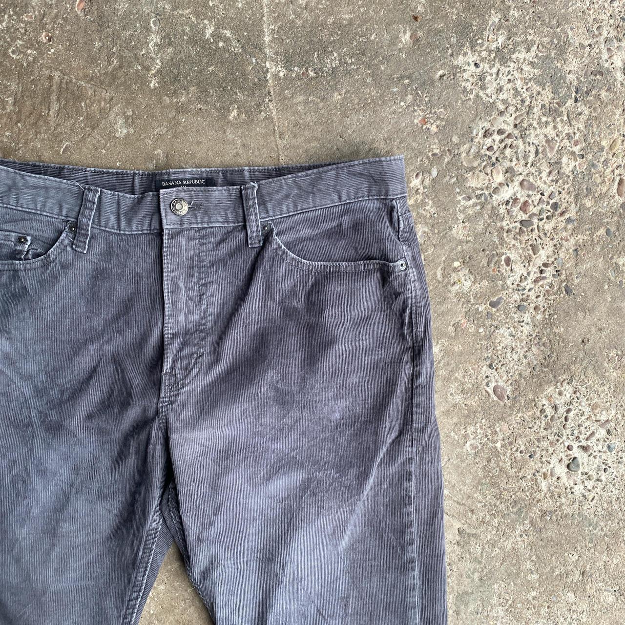 Grey Banana Republic Corduroy Trousers - W34