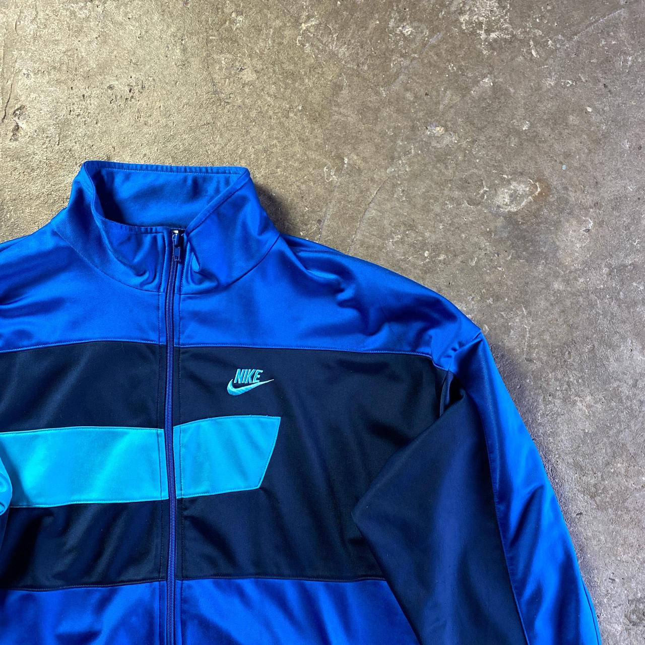 Vintage Blue ‘90s Nike Tracksuit Jacket - L