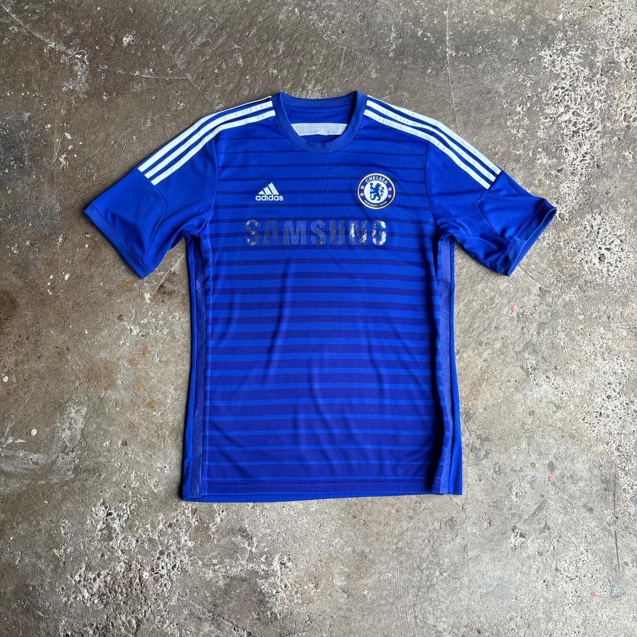 Blue Chelsea 2014/15 Adidas Home Shirt - L
