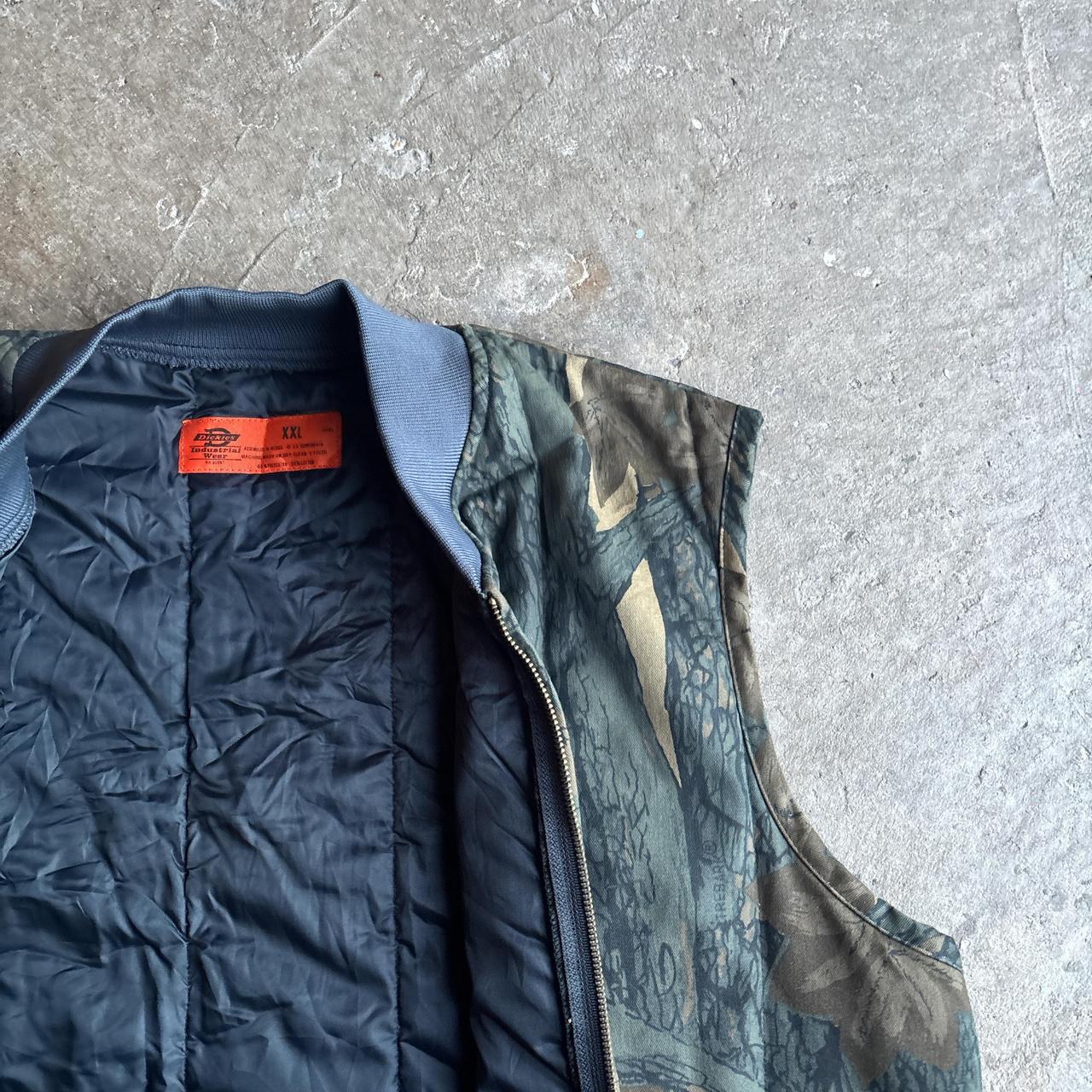 Dickies Trebark Print Vest Jacket - 2XL