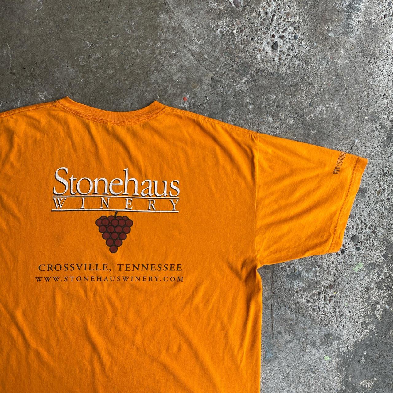 Orange Winery Graphic T-Shirt - XL