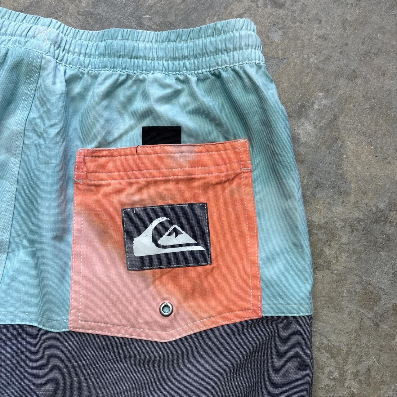 Vintage blue Quiksilver swimming trunks 00s  - W28/M