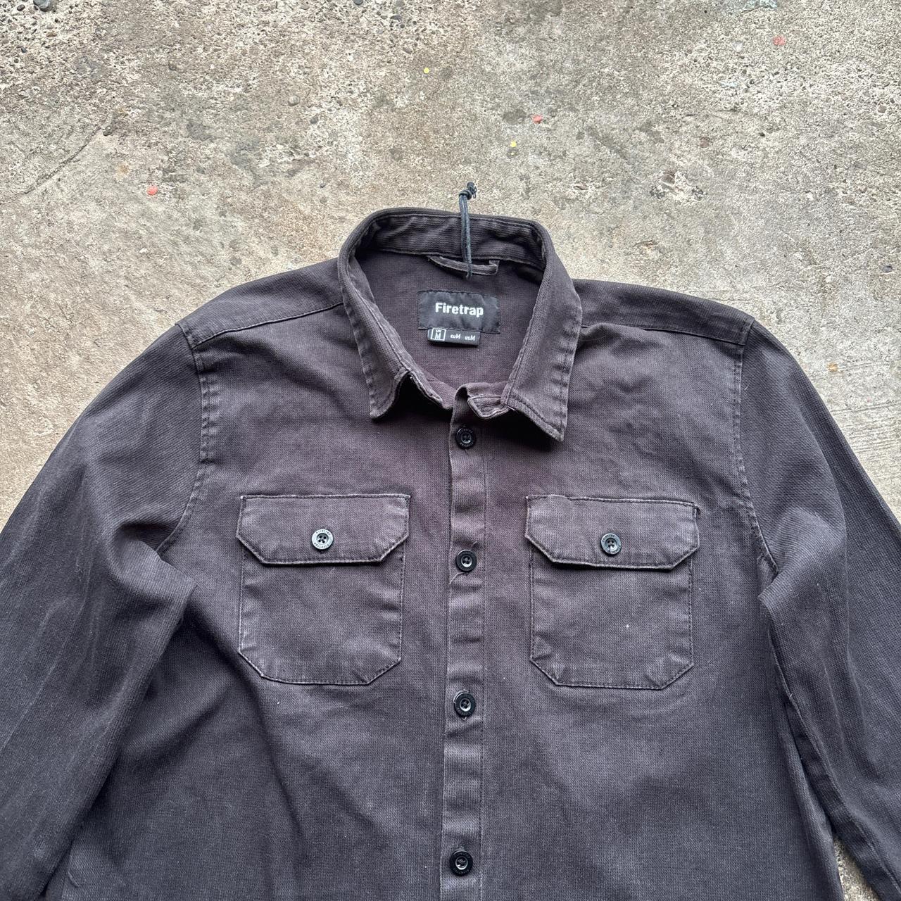 Black Firetrap cotton shirt