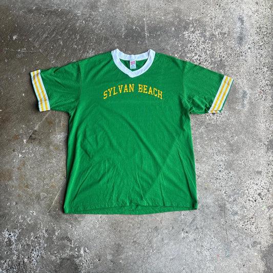 Vintage Green Sports T-Shirt