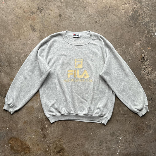 Grey Fila sweatshirt
