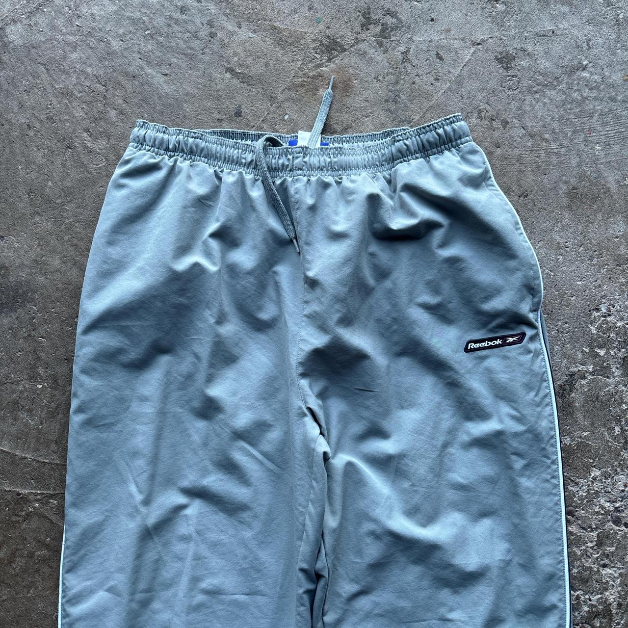 Grey vintage Reebok track pants
