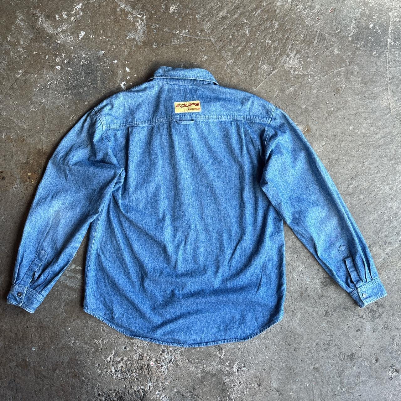 00s Equipe by Salomon denim shirt