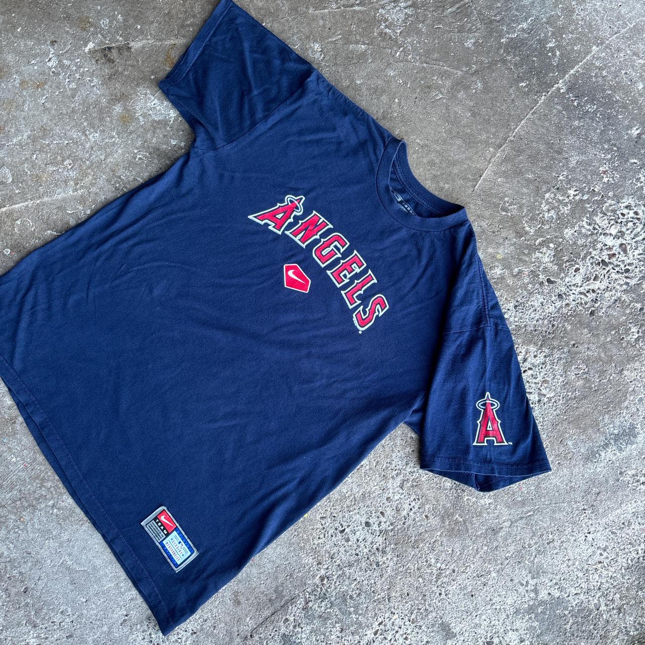 Navy Los Angeles Angels Graphic Nike T-Shirt - M
