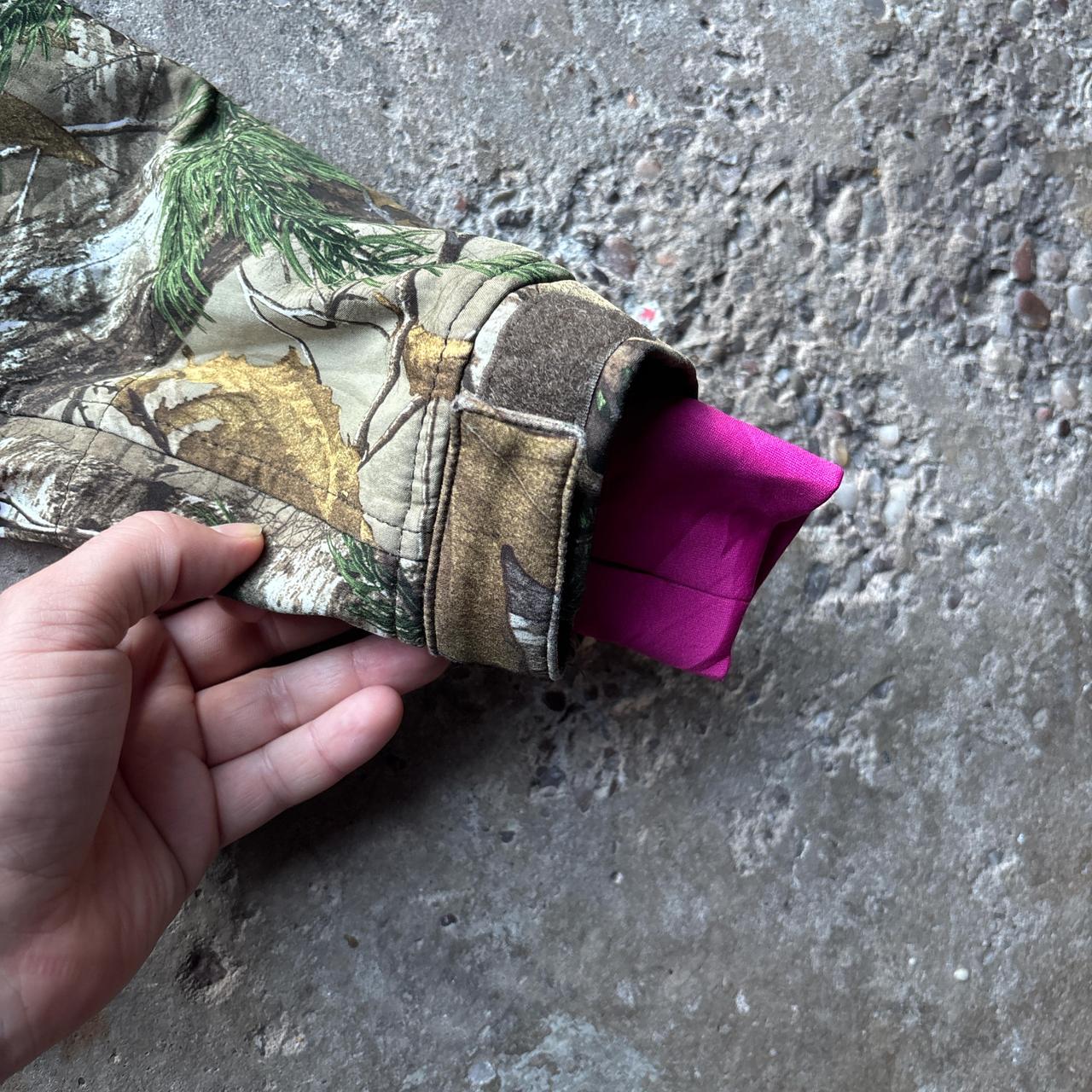 Realtree active jacket with pink detail - M