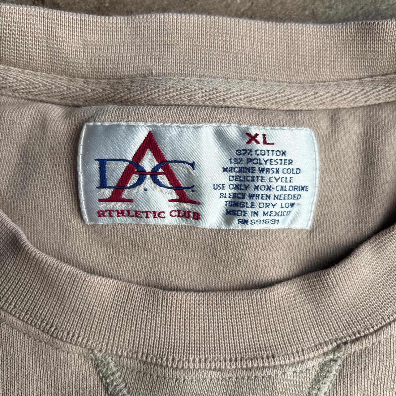 Cream ‘Athletic Club’ Crewneck Sweatshirt - XL