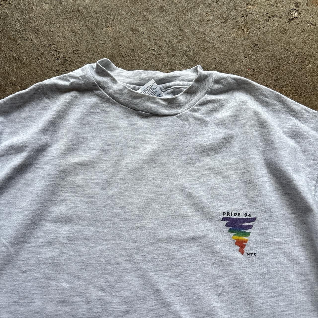 Grey New York Pride 1994 T-shirt - L