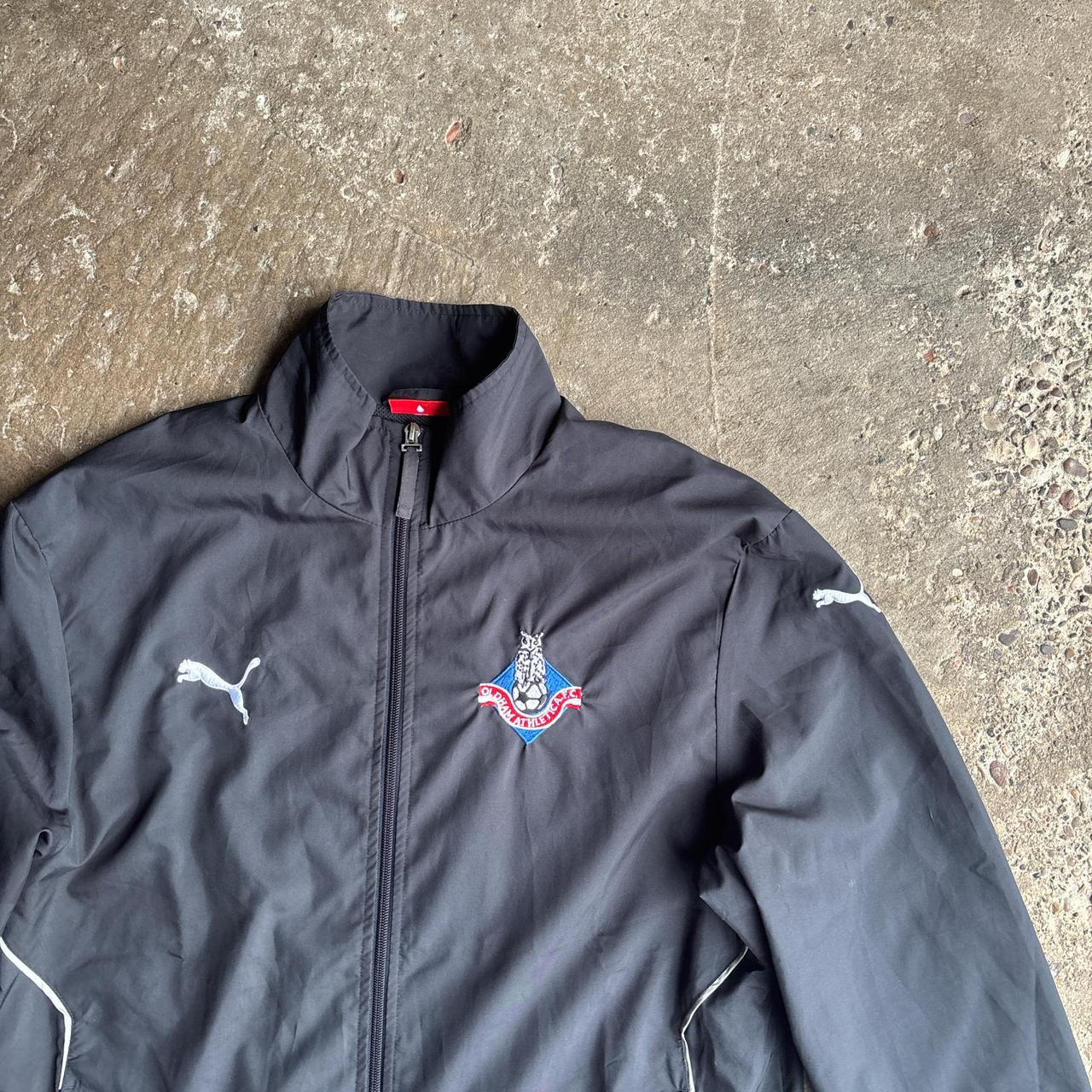Black Puma Oldham Athletic Tracksuit Top - M