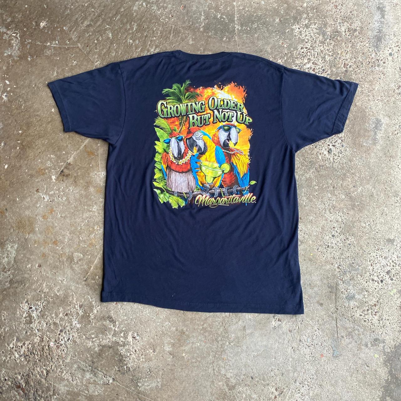 Navy Margaritaville Graphic Bar T-Shirt - XL