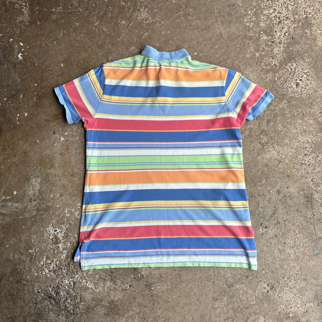 Multi-Coloured Striped Ralph Lauren Polo Shirt