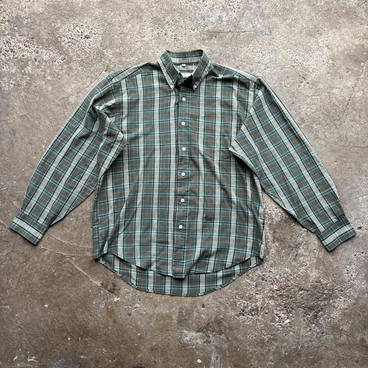 Vintage Ben Sherman Green chequered shirt