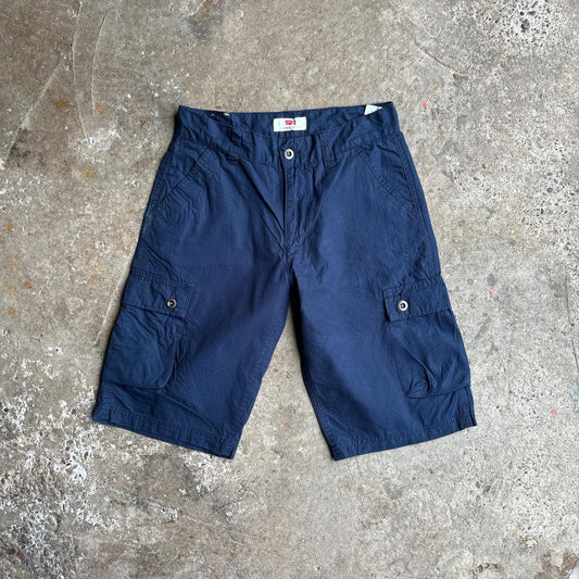 Navy Levi’s Cotton Combat Shorts