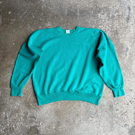Vintage Teal Champion Sweatshirt - XL