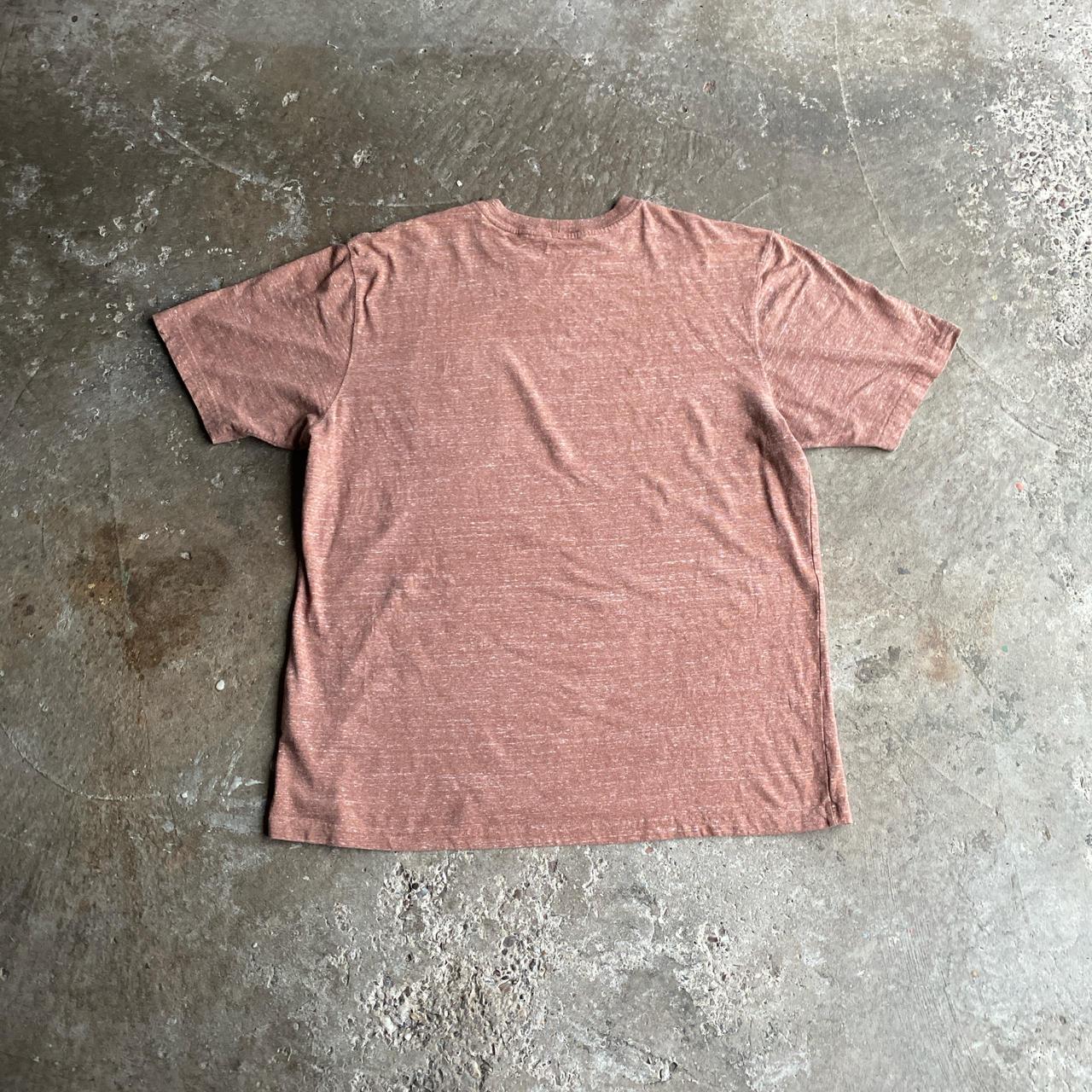 Textured Peach Carhartt Pocket T-Shirt - L