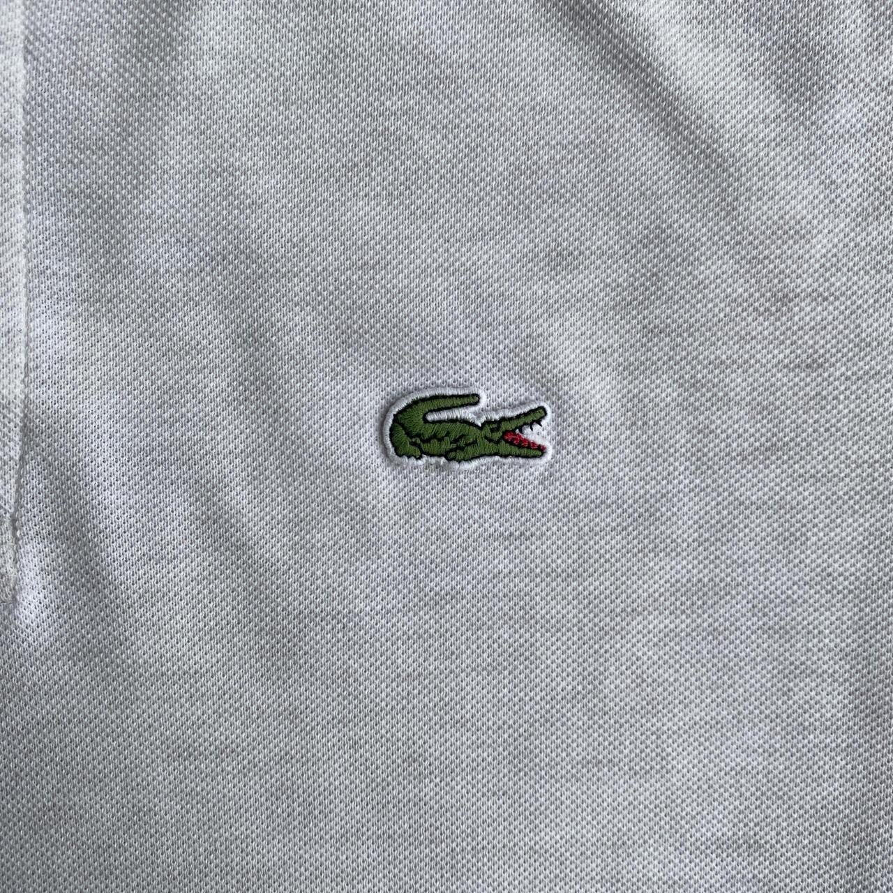Classic Grey Lacoste Polo Shirt - XS