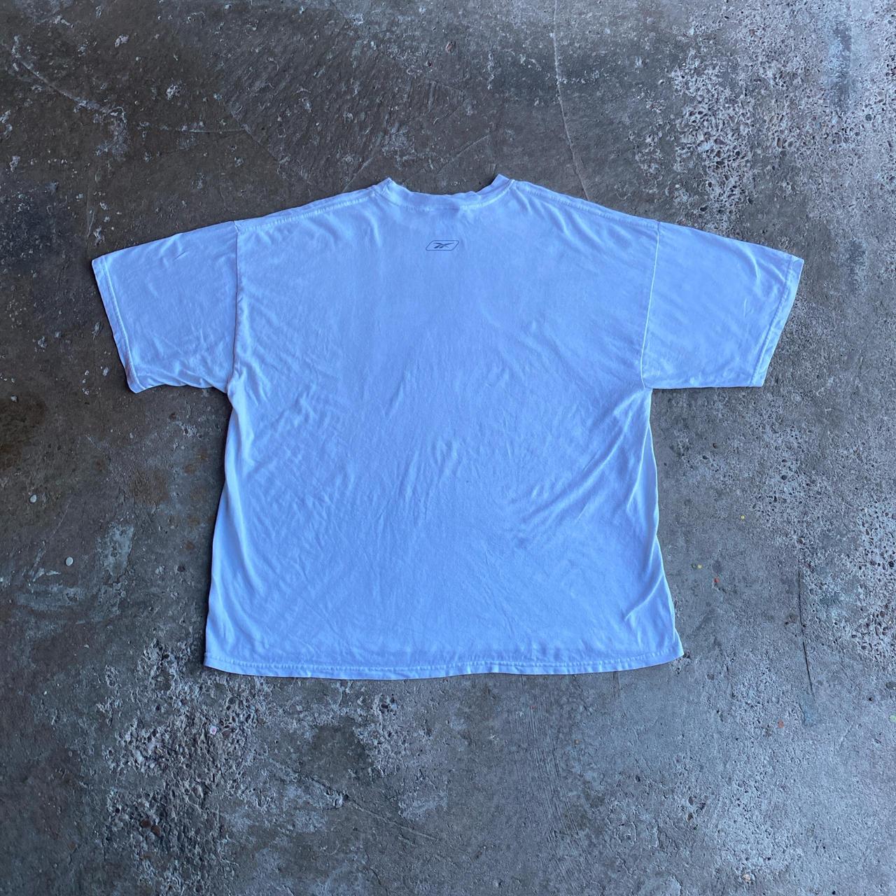 White Graphic Reebok Football T-Shirt - 2XL