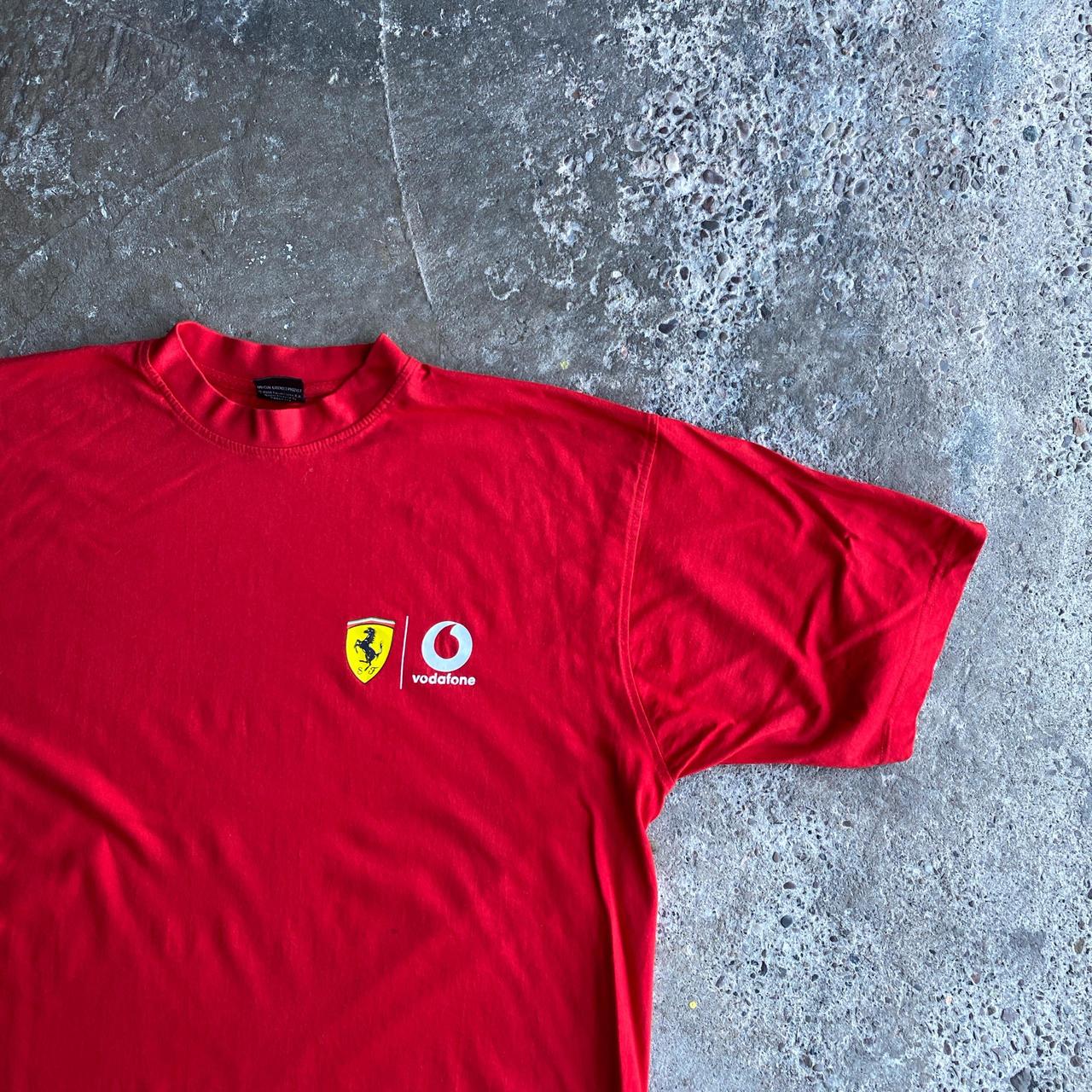 Red Graphic Ferrari T-Shirt - XL