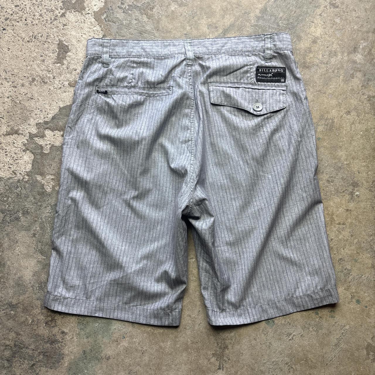 Grey Billabong pin stripe shorts - W31