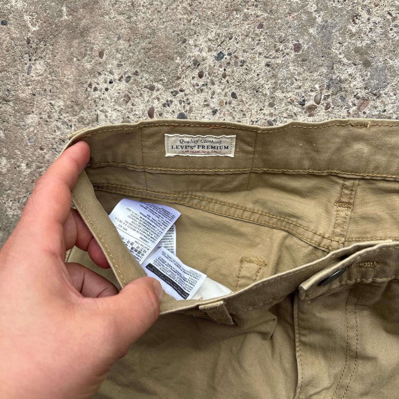 Tan Levi’s 511 cotton trousers - W30