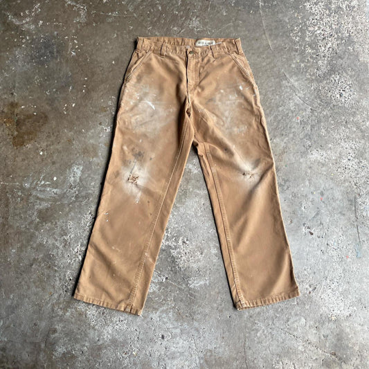 Tan Carhartt Workwear Carpenter Pants - W32