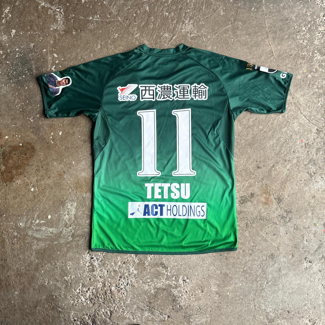 Green New Balance FC Gifu 2019 Home Kit