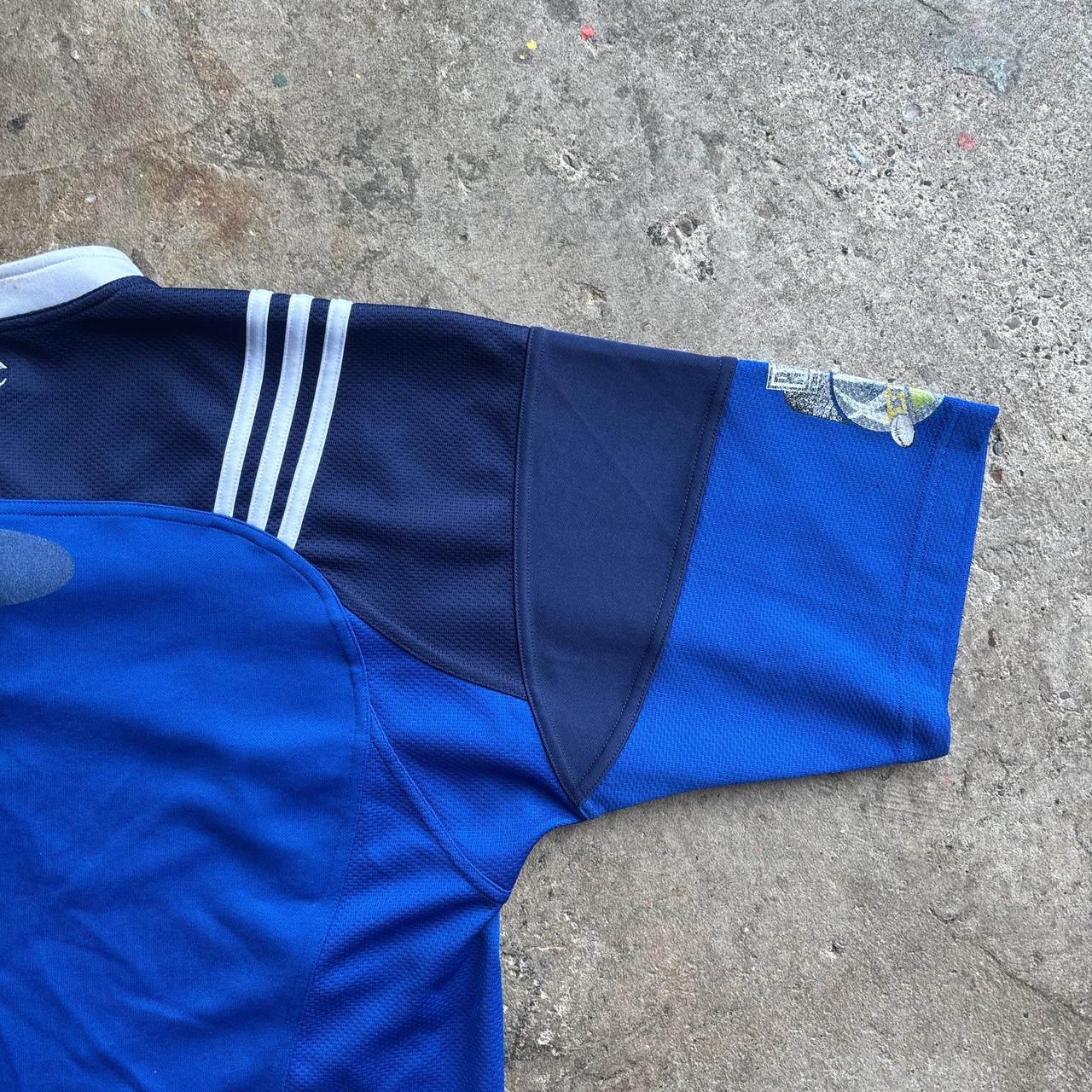 2007/2008 Adidas Auckland Blues Rugby Union Shirt (missing Ford sponsor)