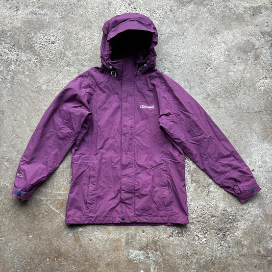 Purple Berghaus waterproof jacket