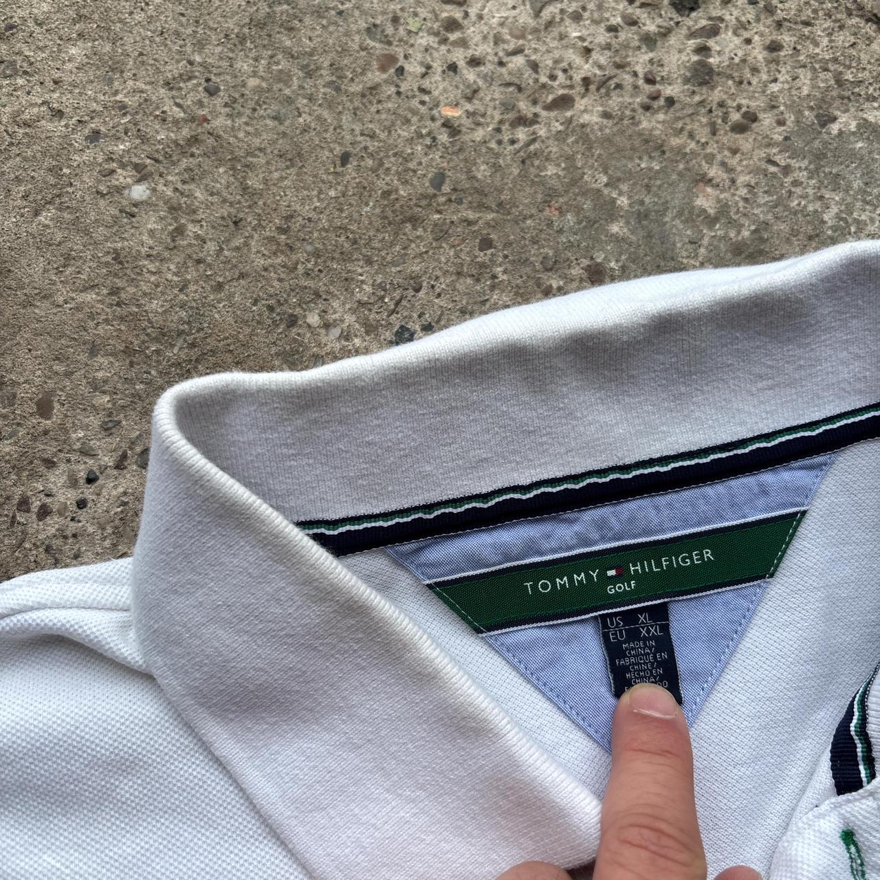 White Tommy Hilfiger Golf polo shirt