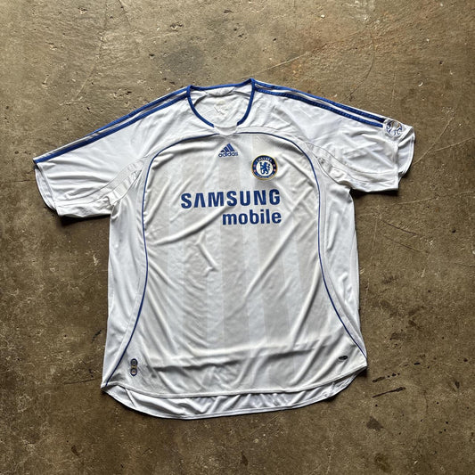 White 2006 Chelsea Away Shirt - XXL