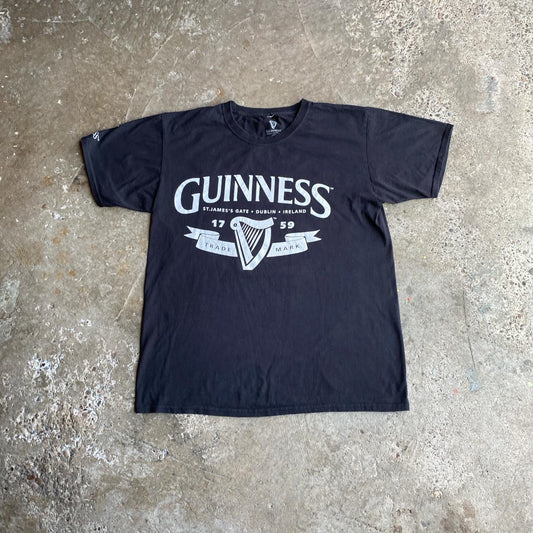 Vintage Black Guinness Graphic T-Shirt