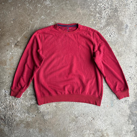 Red Izod Vintage Sweatshirt - L