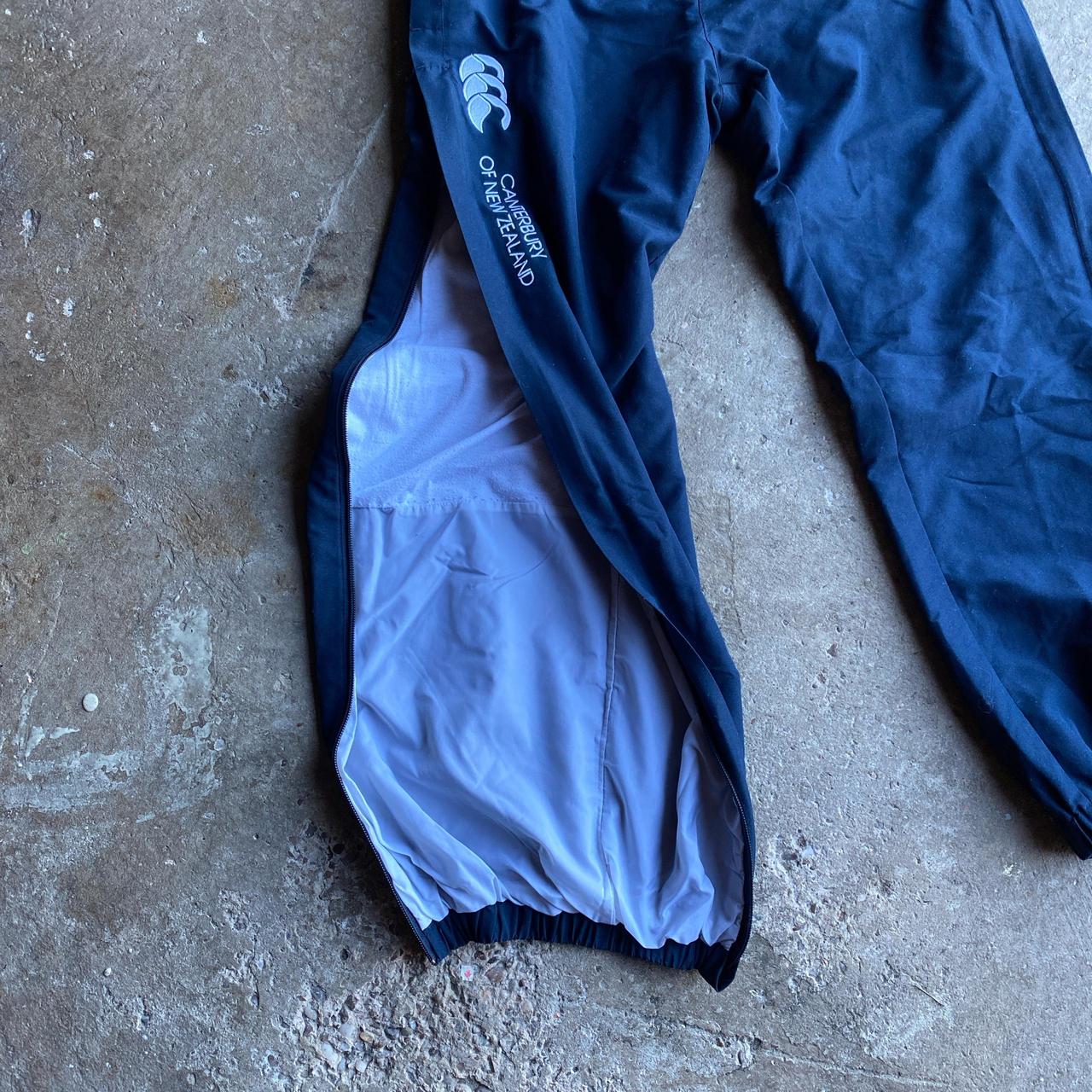 Navy Canterbury New Zealand Tracksuit Bottoms - Age 14