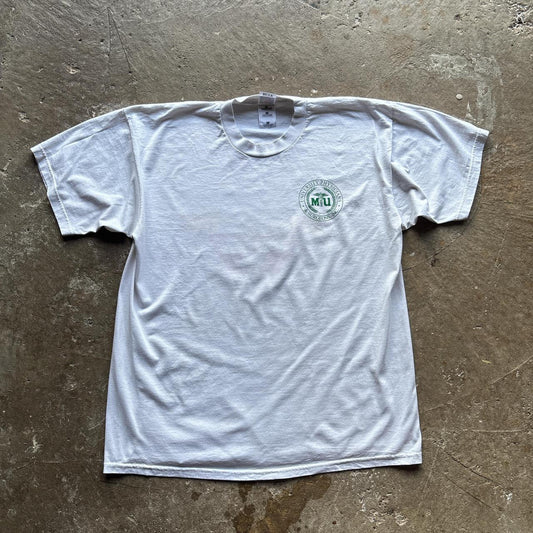 90s University graphic t-shirt - XL