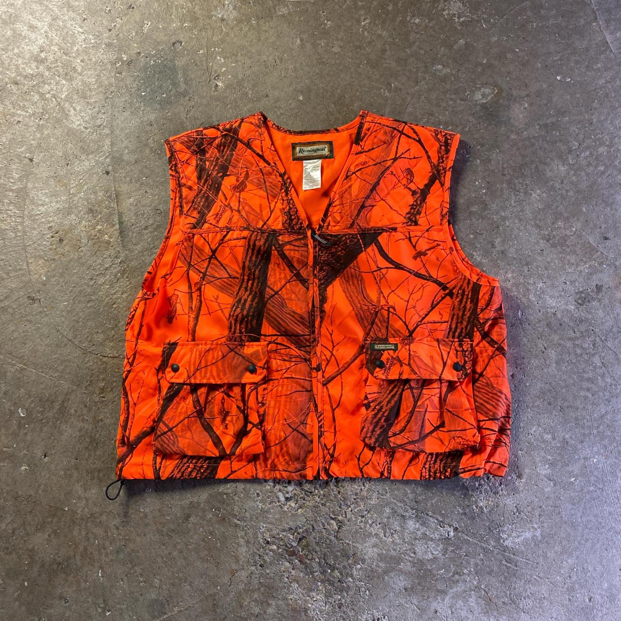 Orange Remington Realtree Print Vest Jacket - XL