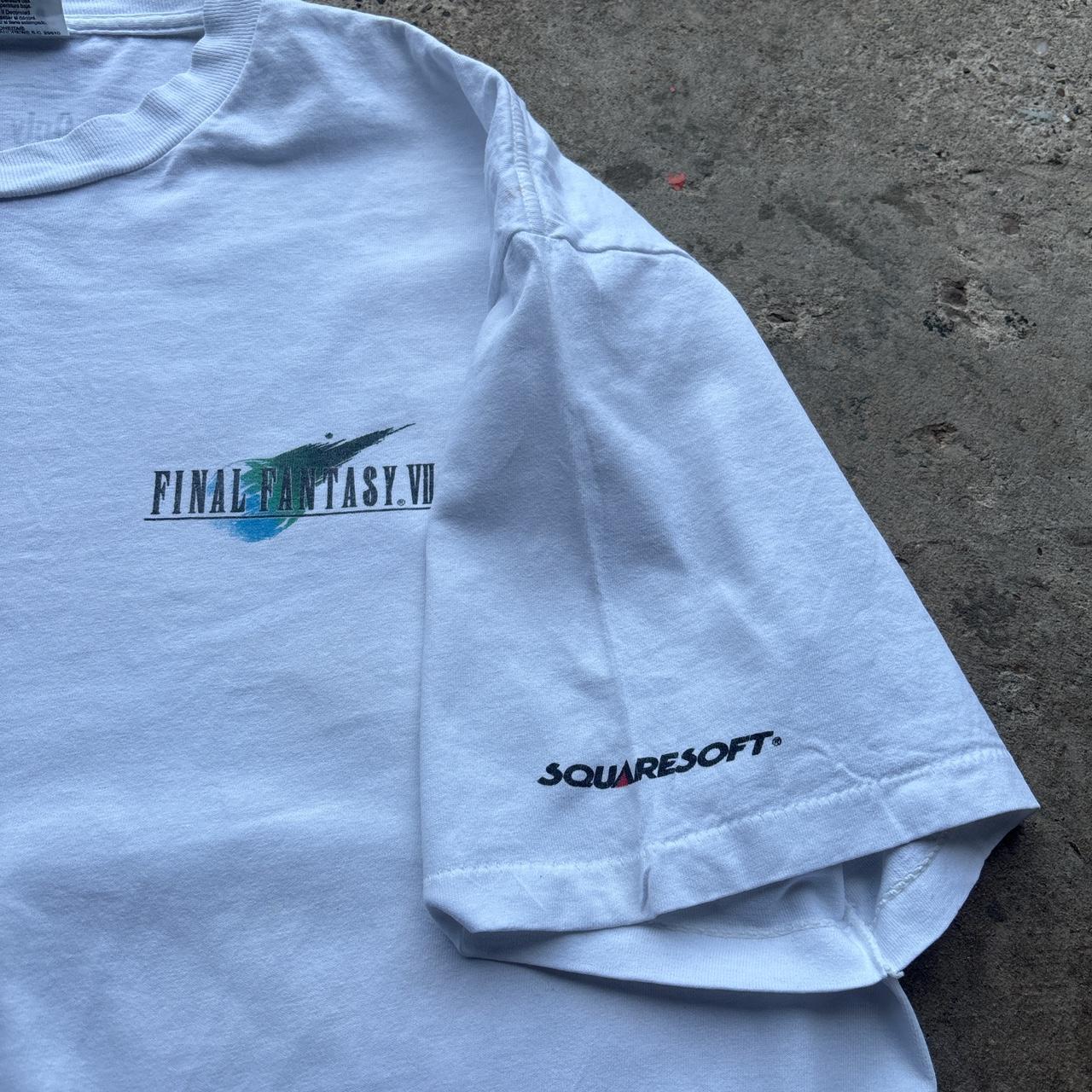 Vintage Final Fantasy VII Cloud Playstation promo t-shirt - XL
