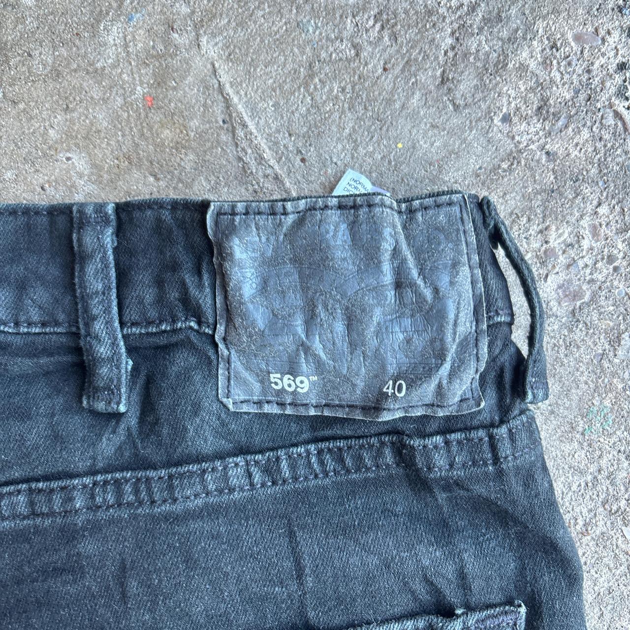 Levi’s 469 Black Jean Shorts (Jorts)