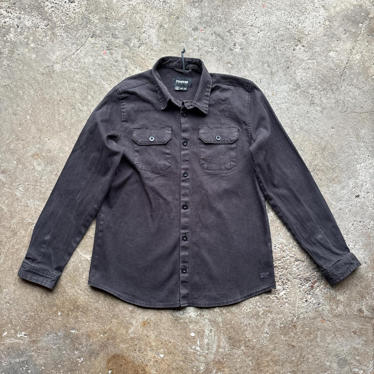 Black Firetrap cotton shirt