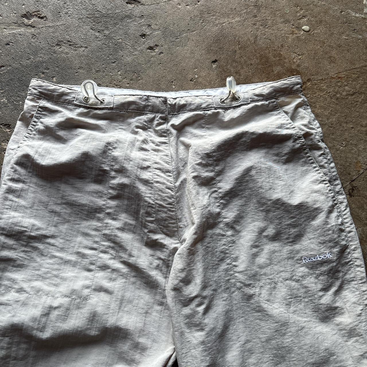 Cream Reebok 3/4 length shorts - Size 14