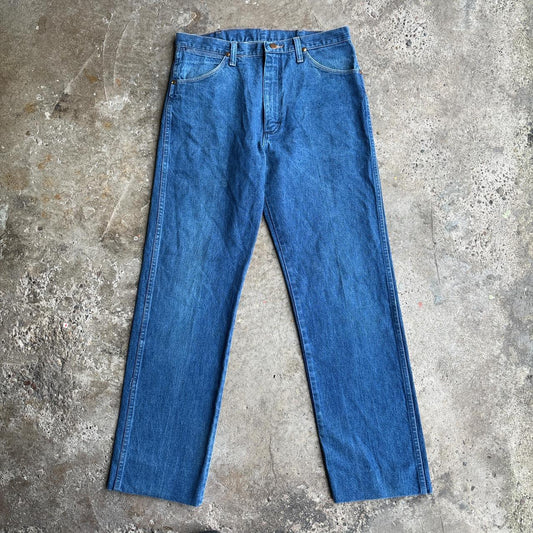 Blue Denim Wrangler jeans