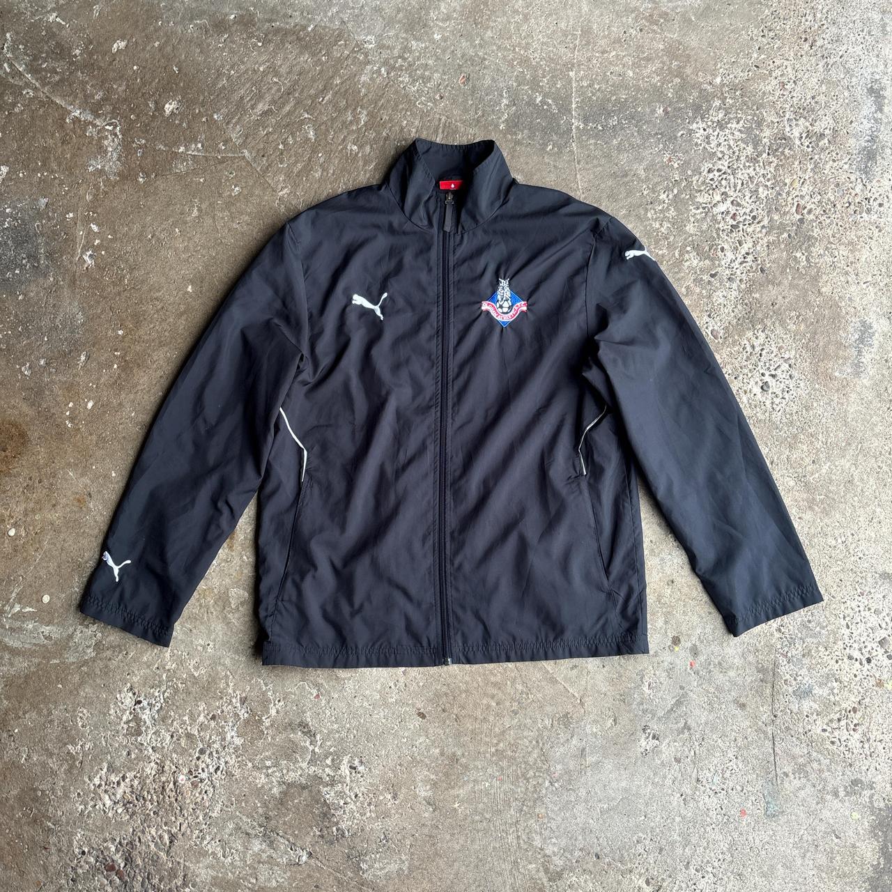 Black Puma Oldham Athletic Tracksuit Top - M