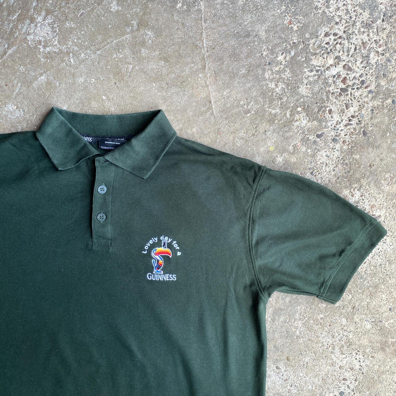 Green Guinness Polo Shirt - L