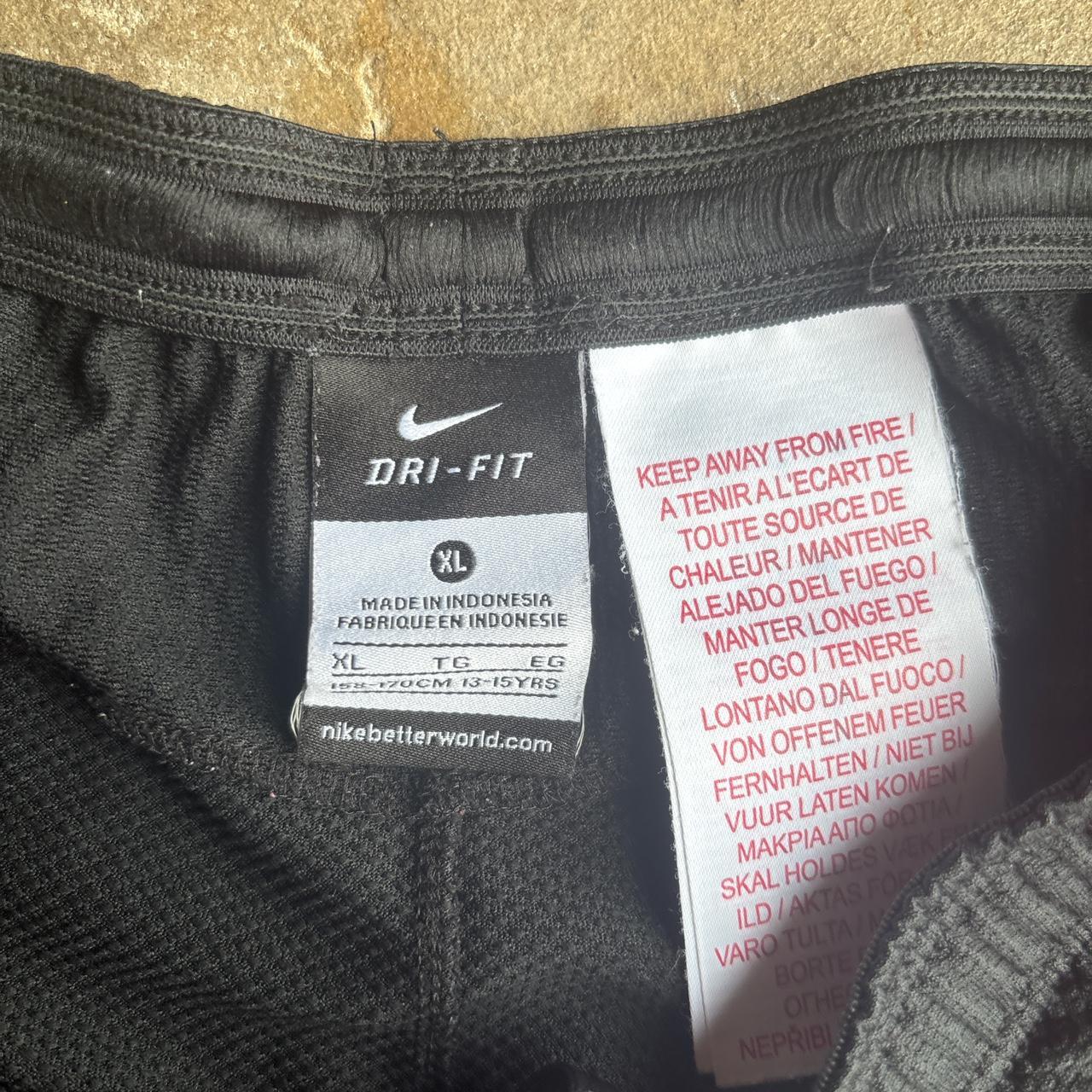 Black Manchester United Nike Dri-Fit Football Shorts