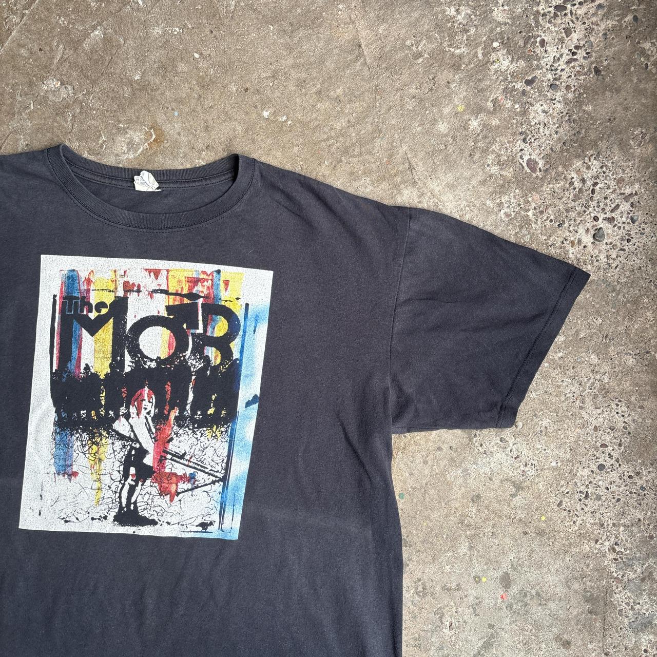 Vintage Black ‘The Mob’ Band T-Shirt - XL