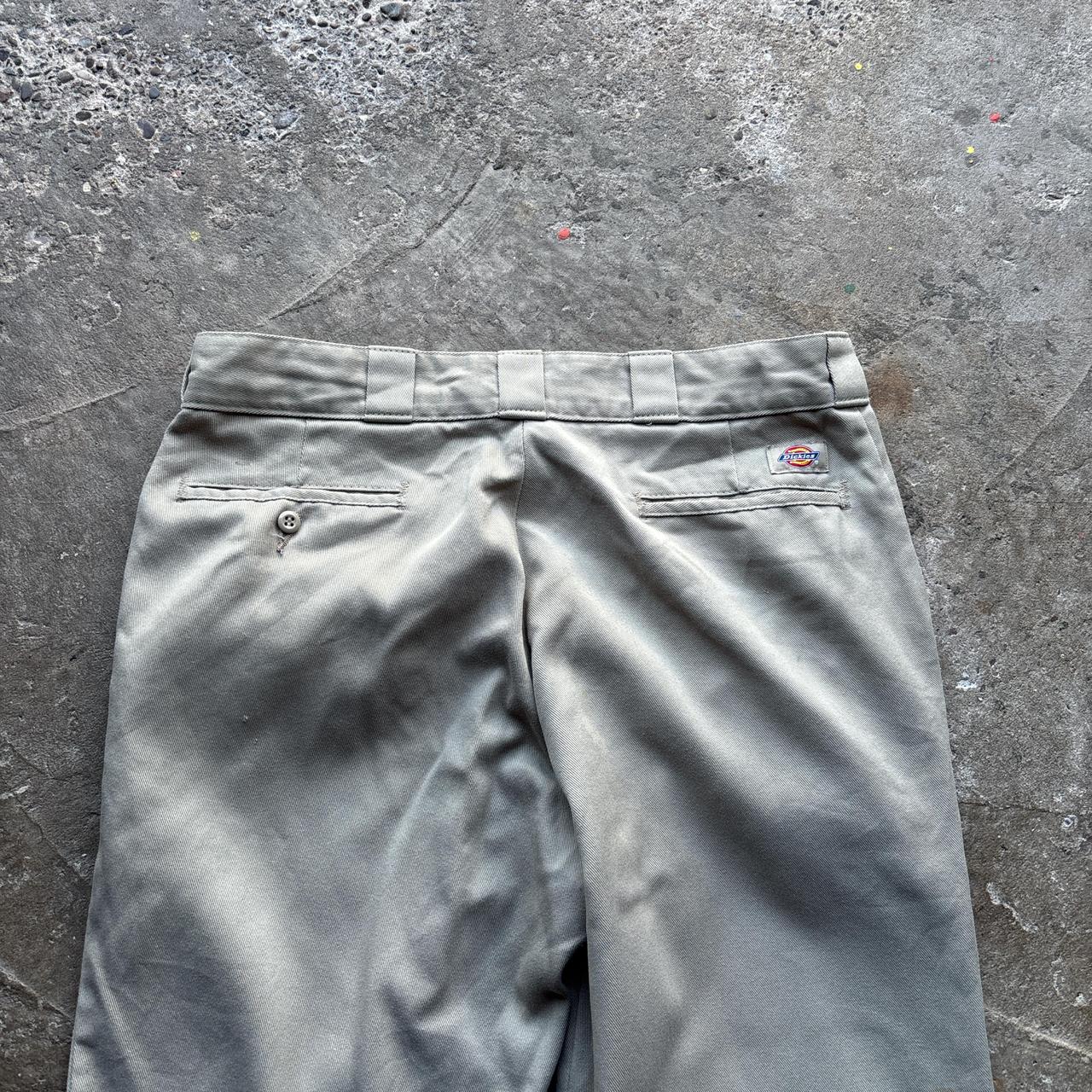 Cream Dickies skater trousers - W36